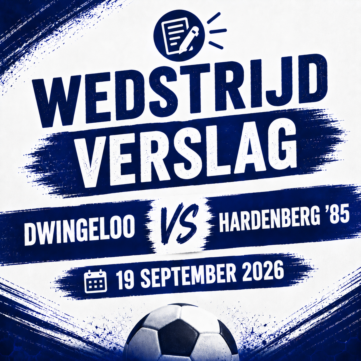 Hardenberg’85 blijft foutloos na zege in Dwingeloo