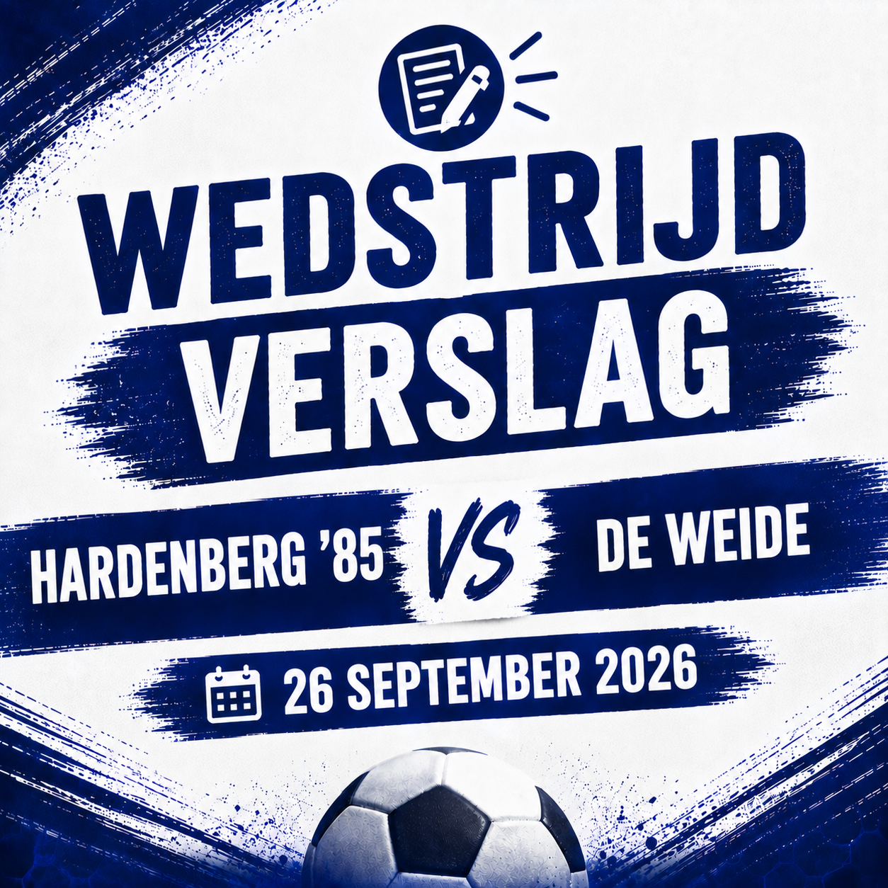 Hardenberg’85 pakt opnieuw drie punten na zwaarbevochten zege op De Weide