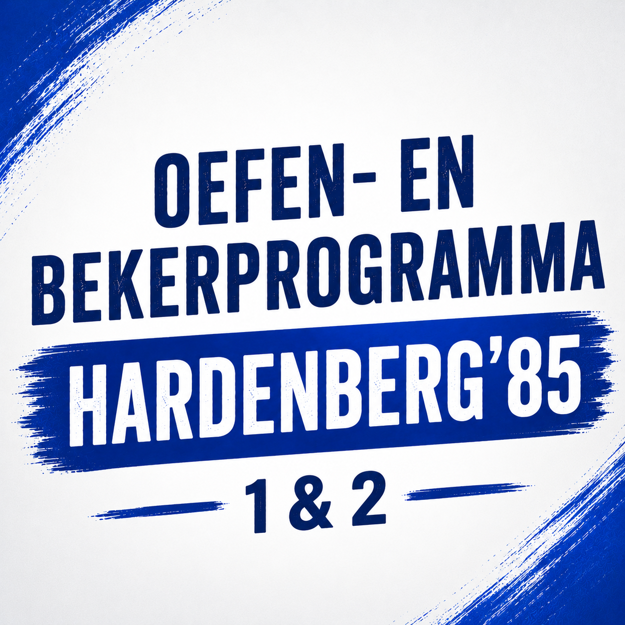 Eerste en tweede selectie gestart aan voorbereiding nieuw seizoen
