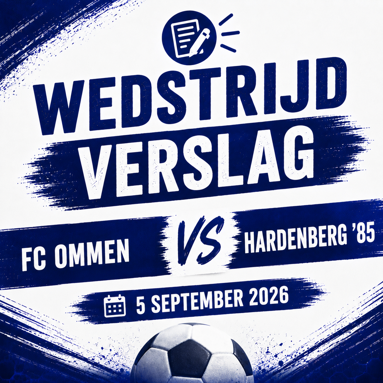 Hardenberg’85 loopt eerste nederlaag op bij FC Ommen